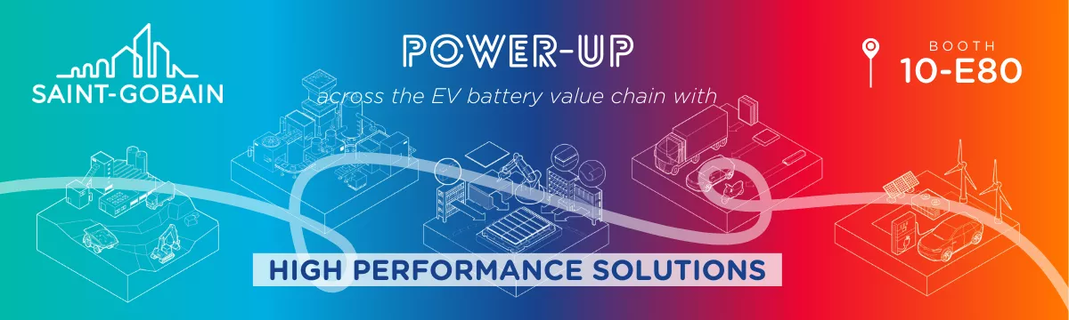 Saint-Gobain battery show 2024